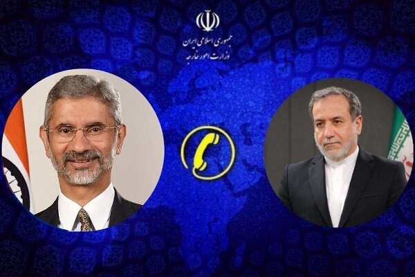 گفتگوی تلفنی وزرای امور خارجه ایران و هند