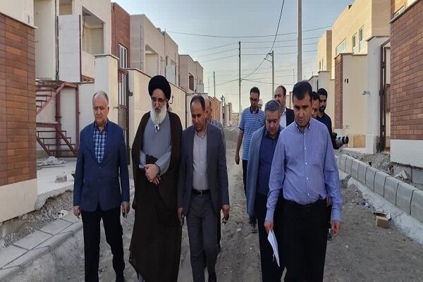 بازدید نماینده ولی‌فقیه در استان البرز و فرماندار کرج از طرح
نهضت ملی مسکن ماهدشت