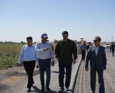 ببینید| بازدید معاون وزیر راه و شهرسازی و رییس سازمان
راهداری و حملونقل جادهای از وضعیت محورهای مواصلاتی رامهرمز و
رامشیر در استان خوزستان ببینید| بازدید معاون وزیر راه و شهرسازی و رییس سازمان
راهداری و حملونقل جادهای از وضعیت محورهای مواصلاتی رامهرمز و
رامشیر در استان خوزستان