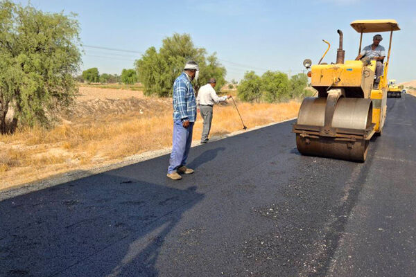 بهسازی و ارتقای ایمنی محورهای مواصلاتی شهرستان پارسیان در
غرب هرمزگان