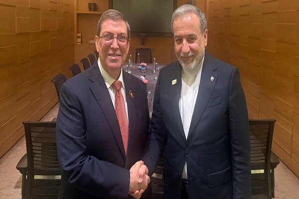 دیدار وزرای امور خارجه ایران و کوبا در دهلی نو