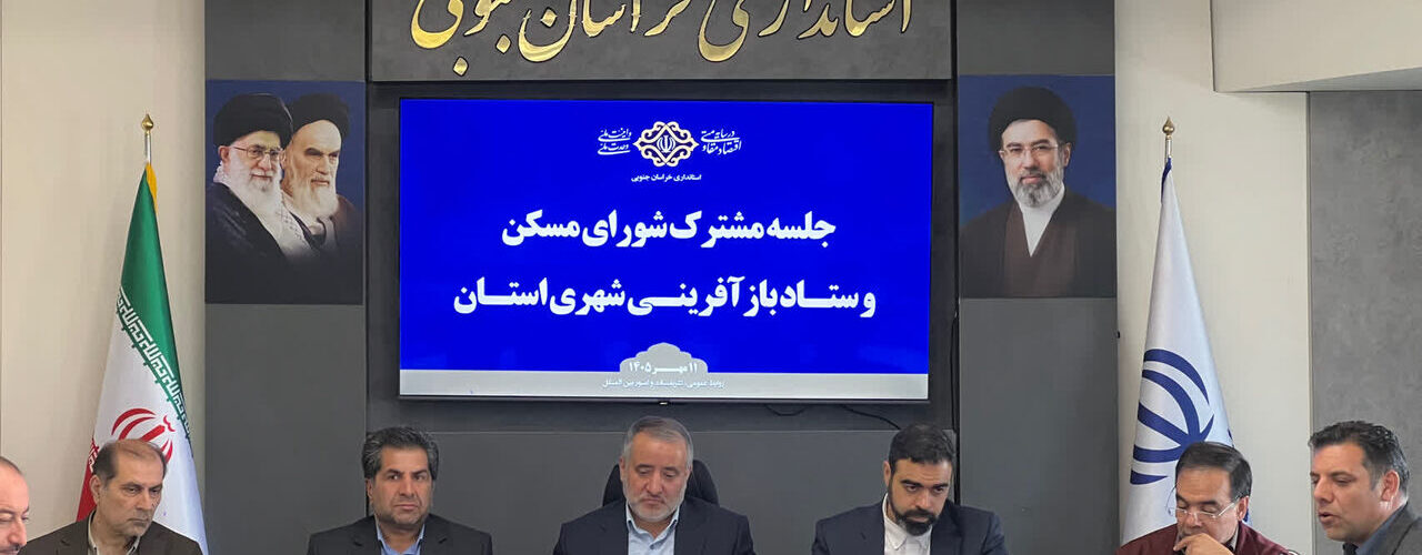 تحویل بیش از ۱۰ هزار و ۸۰۰ واحد نهضت ملی مسکن در خراسان
جنوبی