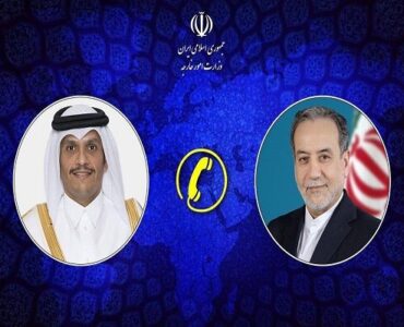 تماس تلفنی وزیر امور خارجه قطر با وزیر خارجه کشورمان