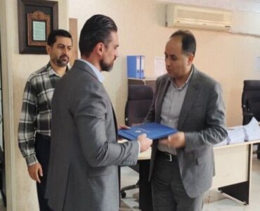 سرپرست عاملیت ذیحساب سازمان ملی زمین و مسکن در اداره کل راه
و شهرسازی البرز معرفی شد