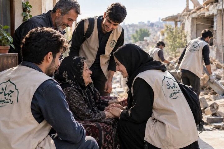 میدانداری جهادگران دانشجو؛ تخصص و ایمان پیشران خدمترسانی در مرکزی میدانداری جهادگران دانشجو؛ تخصص و ایمان پیشران خدمترسانی در مرکزی