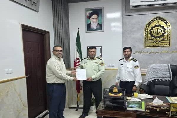 واگذاری زمین برای احداث ساختمان پلیس آگاهی و پلیس راهور دشت
آزادگان